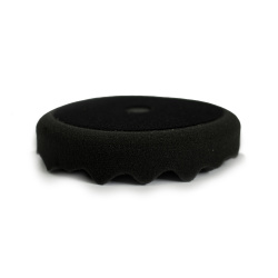 Poetspad zwart 200x25mm wafel