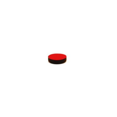 Poetspad zwart zacht 100x25mm roterend