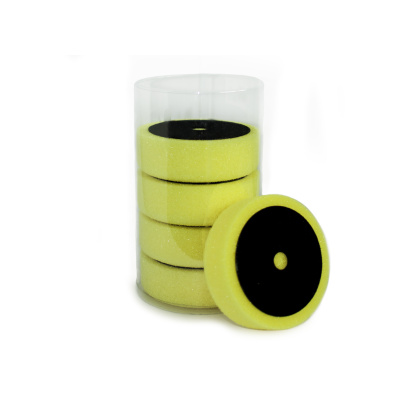 Poetspad geel 150x50mm in plastic koker